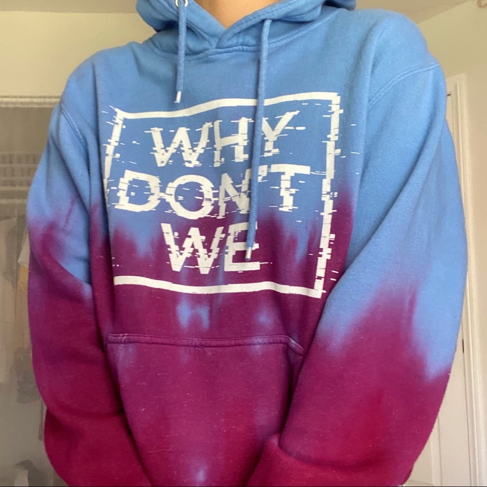 Why Don't We Tye Dye Hoodie
